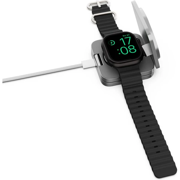 Cubenest SQ312 Ultra Qi2.2 (MagSafe) 3v1 nabíjačka (35W) sivá - Nabíjačky - Obrázok UO5I000K01