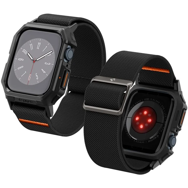 Spigen Lite Fit Pre remienok Apple Watch 45/44mm matne čierny - Remienky - Obrázok UOA1000P01