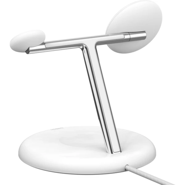 Belkin BOOST CHARGE™ PRE 15W MagSafe 3v1 (Qi2) nabíjacia stanica biela - Nabíjačky - Obrázok UOW9000J01