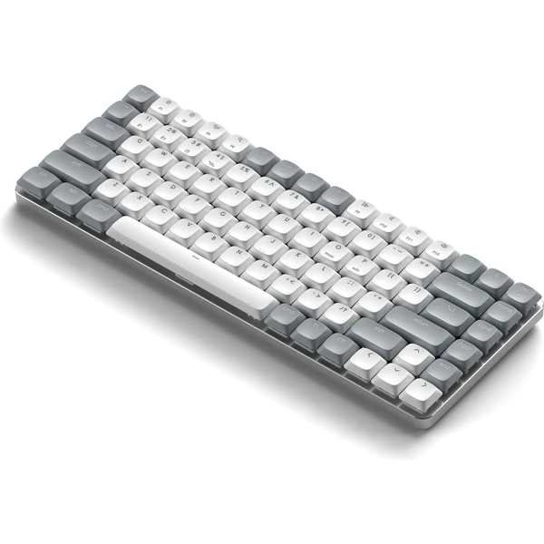 Satechi SM1 Slim mechanická bezdrôtová Bluetooth podsvietená klávesnica šedá/biela - Klávesnice - Obrázok UOX5000O01