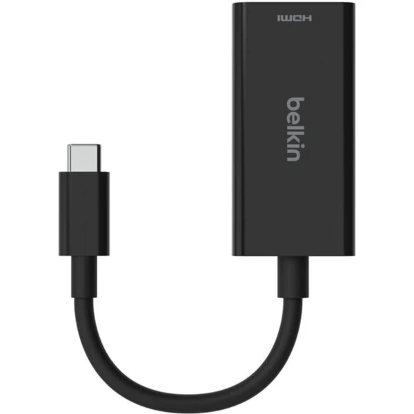Belkin Connect USB-C/HDMI 2.1 redukcia 8K čierna - Káble a redukcie - Obrázok UQXE000N01