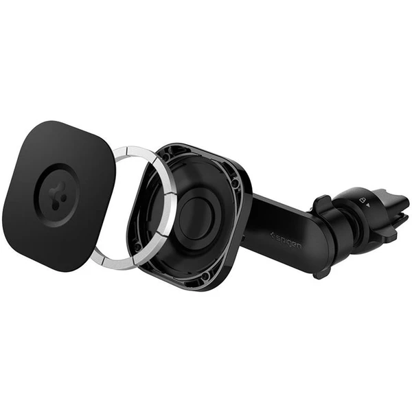Spigen OneTap Magnetic Car Mount Vent for MagSafe držiak do auta čierny - Držiaky - Obrázok URFHF00101
