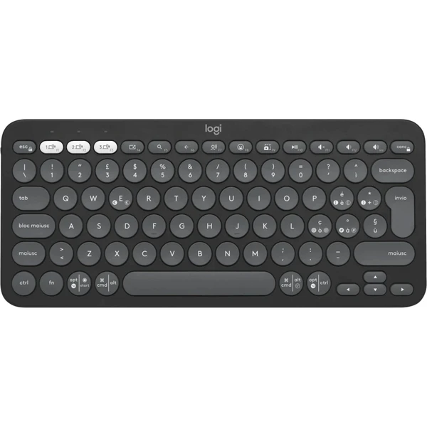 Logitech Pebble Keys 2 K380s klávesnica (CZ/SK) čierna - Klávesnice - Hlavný obrázok