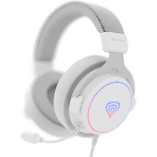 Genesis NEON 764 headset biely - Slúchadlá - Obrázok URSE000K01
