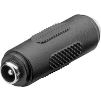 PremiumCord DC 5,5mm/DC 5,5mm redukcia čierna - Káble a redukcie
