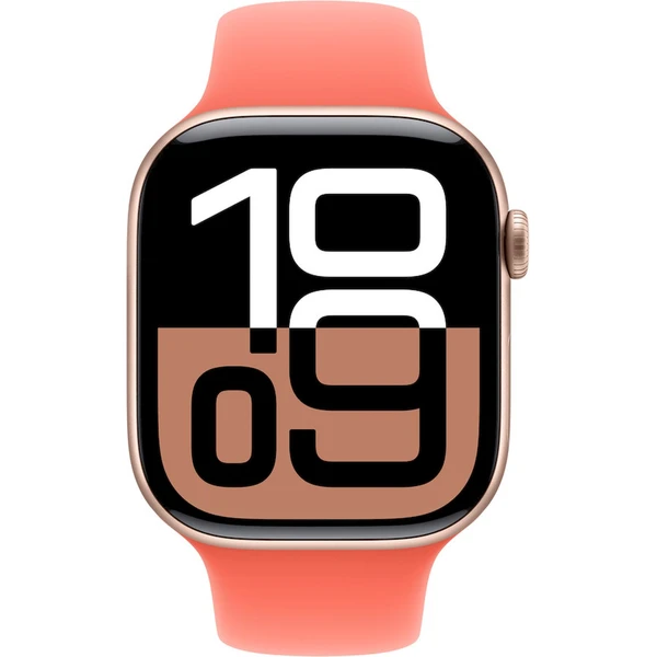 Apple Watch 49/46/45/44mm mandarínkový športový remienok S/M - Remienky - Obrázok USSC000P01