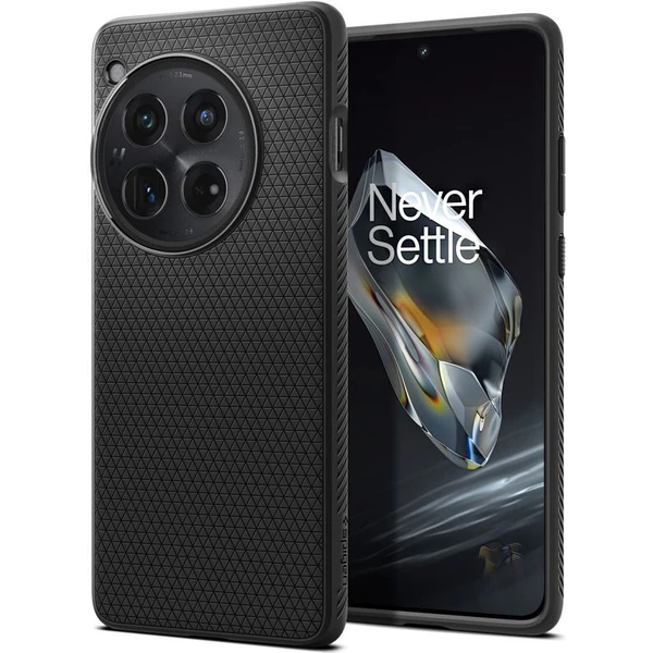 Spigen Liquid Air kryt OnePlus 12 matne čierny - Puzdra - Hlavný obrázok