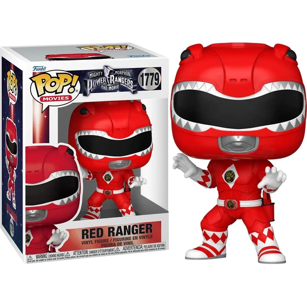 Funko POP! #1779 Movies: Mighty Morphin Power Rangers The Movie - Red Ranger - Funko POP! - Hlavný obrázok