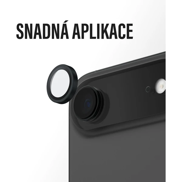 PanzerGlass® Hoops skla Apple iPhone Air čierne - Ochranné fólie a sklo - Obrázok UUEH000K01
