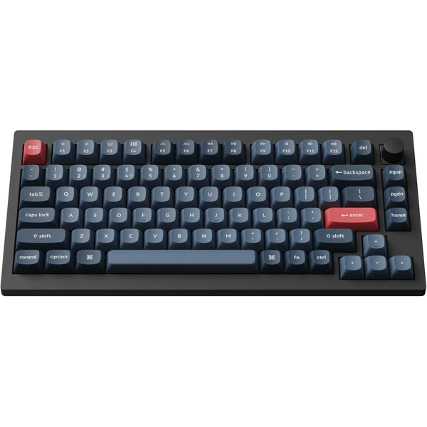 Keychron V1 Max herná klávesnica (US) čierna - Klávesnice - Obrázok UUPI000K01