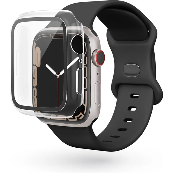 iWant Glass Case kryt Apple Watch Series 7/8/9 45mm - Puzdra - Hlavný obrázok