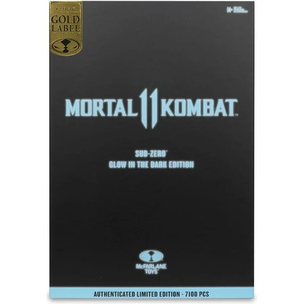 Akčná figúrka McFarlane Toys Mortal Kombat (MK11) - Sub-Zero (GITD) (Gold Label) 18 cm - Figúrky - Obrázok UVCF000K01