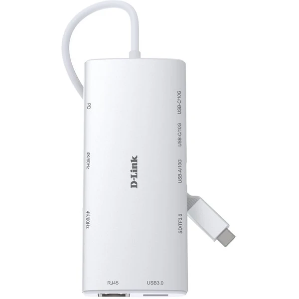 D-Link 10-in-1 USB-C Hub - USB huby - Obrázok UW0J000K01