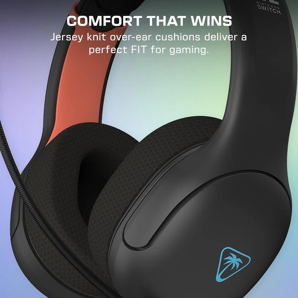 Turtle Beach Airlite Fit herné slúchadlá pre Nintendo Switch 2 červeno-čierna - Slúchadlá - Obrázok UWJI000K01