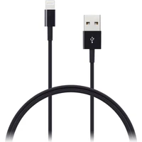 CONNECT IT Wirez USB-A/Lightning napájací kábel 1m čierny - Káble a redukcie