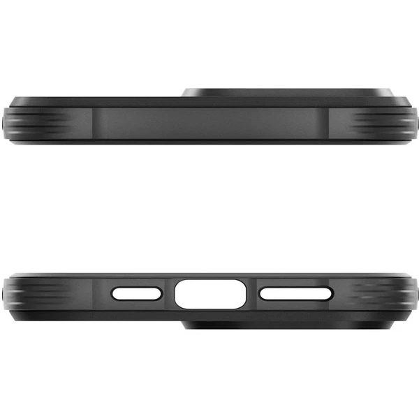 Spigen Rugged Armor MagFit iPhone 15 Pro Max matne čierny - Puzdra - Obrázok UWW8000601