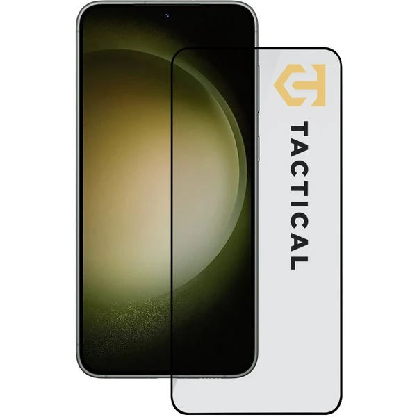Tactical Glass Shield 5D sklo Samsung Galaxy S23+ čierne - Ochranné fólie a sklo - Hlavný obrázok
