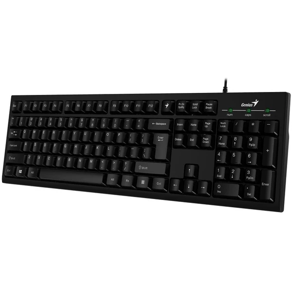 Genius Smart KB-100 klávesnica čierna SK/SK - Klávesnice - Obrázok UXUK300401