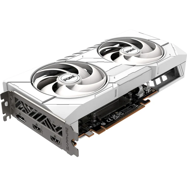 Sapphire PURE AMD Radeon RX 9060 XT GAMING OC 16GB - white - Grafické karty - Obrázok V01H000N01