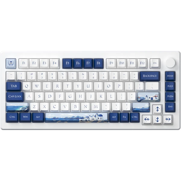 Akko MOD007B HE PC Santorini Magnetic Sakura herná klávesnica (US) - Klávesnice - Hlavný obrázok