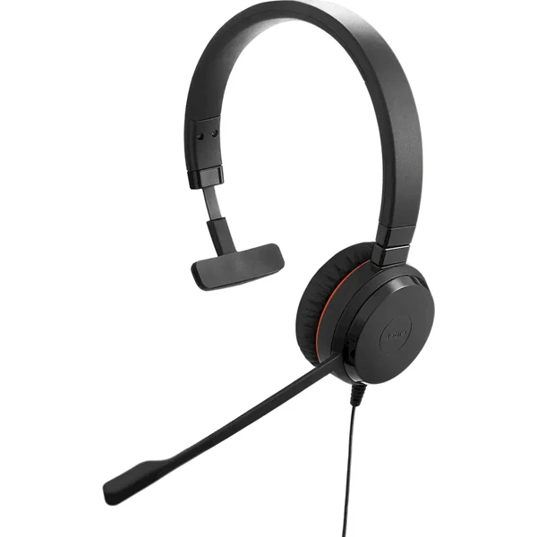 Jabra Evolve 20 USB C/A UC Mono slúchadlá čierna - Slúchadlá - Hlavný obrázok