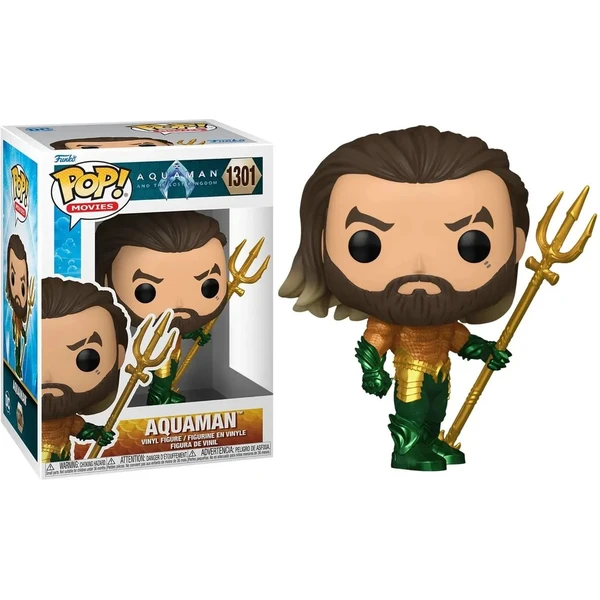 Funko POP! #1301 Movies: Aquaman a Lost Kingdom - Aquaman Hero Suit - Funko POP! - Hlavný obrázok