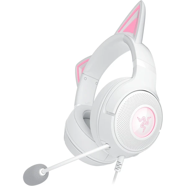 Razer Kraken Kitty V2 slúchadlá biela - Slúchadlá - Hlavný obrázok