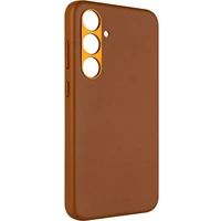 FIXED MagLeather kožený kryt s MagSafe Samsung Galaxy S24+ hnedý - Puzdra