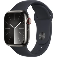 Apple Watch Series 9 Cellular 41mm oceľ - Inteligentné hodinky