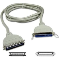 PremiumCord Centronics 36pin/Centronics 36pin predlžovací kábel pre printservery 1,8m biely - Káble a redukcie