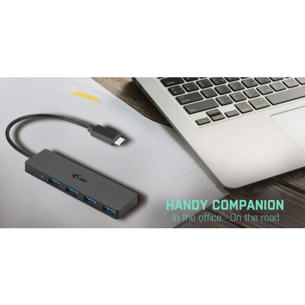 i-tec USB 3.1 Type C SLIM HUB  - USB huby - Obrázok V0HA000501