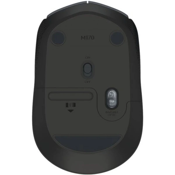Logitech Wireless Mouse M170 bezdrôtová myš šedá - Myši - Obrázok V0OR000501