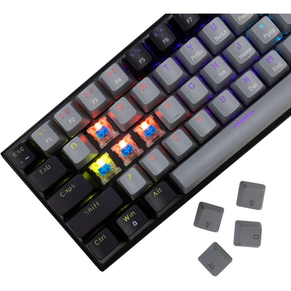 White Shark WAKIZASHI 2 Blue (US) šedočierna - Klávesnice - Obrázok V0RB000K01