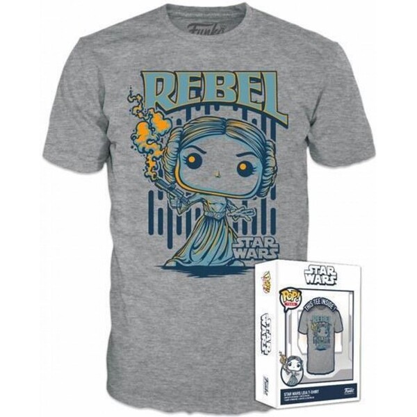 Funko Boxed Tee: Star Wars NH - Leia L