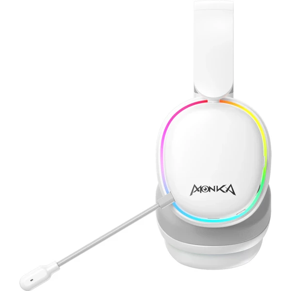 Marvo MONKA ECHO RS slúchadlá s mikrofónom biela - Slúchadlá - Obrázok V0UQ000K01
