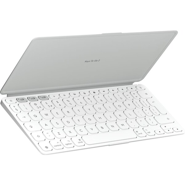 E-shop Logitech Keys to go 2 Apple bezdrôtová US klávesnica šedá
