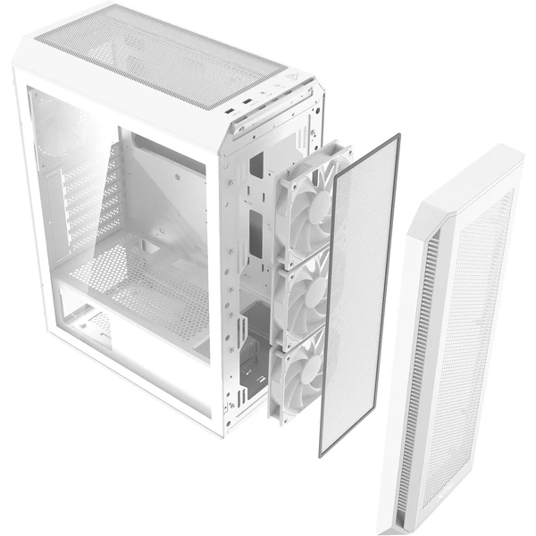 ADATA XPG Valor Air Plus biela - Počítačové skrine - Obrázok V1KK000K01
