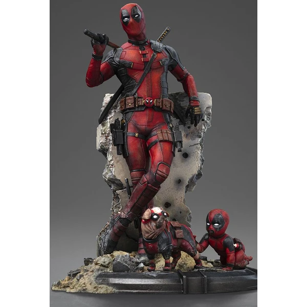 Soška Iron Studios Art Scale 1/10 Deadpool & Wolverine - Deadpool - Sochy a sošky - Obrázok V1M7000J01