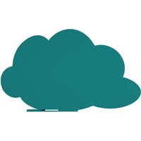 Rocada Skin Shape Cloud 6450-5021 magnetická tabuľa vodná modrá RAL 5021 - Magnetické tabule