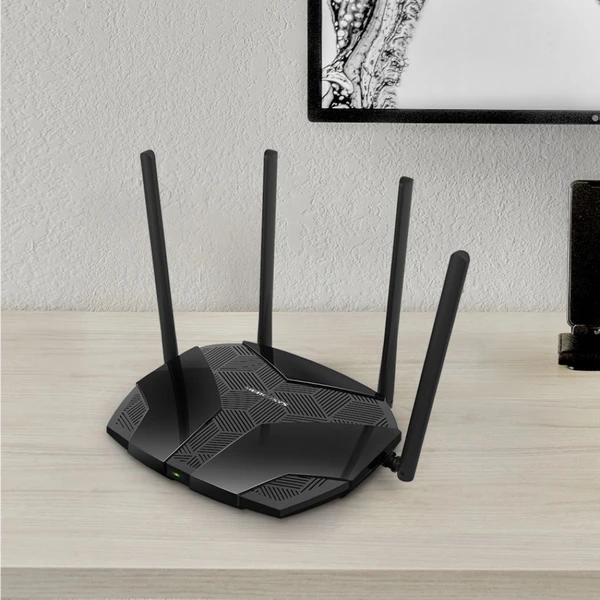 Mercusys MR70X Wi-Fi 6 router čierny - Wi-Fi routery - Obrázok V1R7300401