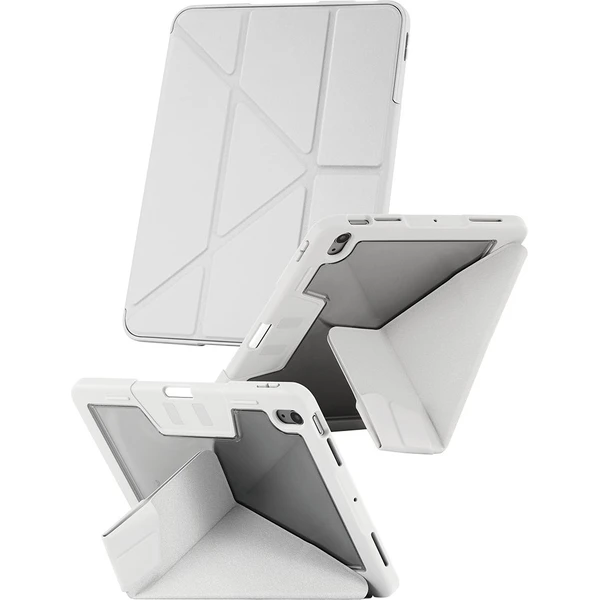 PanzerGlass® CARE 4v1 Essential puzdro Apple iPad Air 11" (2025/2024) sivé - Puzdra - Obrázok V1XL000K01