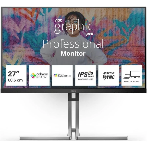AOC Ultra Q27U3CV monitor 27" - Monitory - Hlavný obrázok