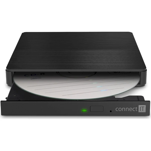 CONNECT IT 3v1 SlimDrive Externá CD/DVD mechanika  - Optické mechaniky - Obrázok V2AS000K01