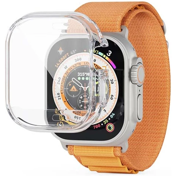 EPICO HERO CASE púzdro pre Apple Watch Ultra transparentné - Puzdra - Obrázok V2D4000601