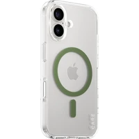 PanzerGlass® CARE kryt Apple iPhone 16 MagSafe Urban Combat číry/zelený - Puzdra