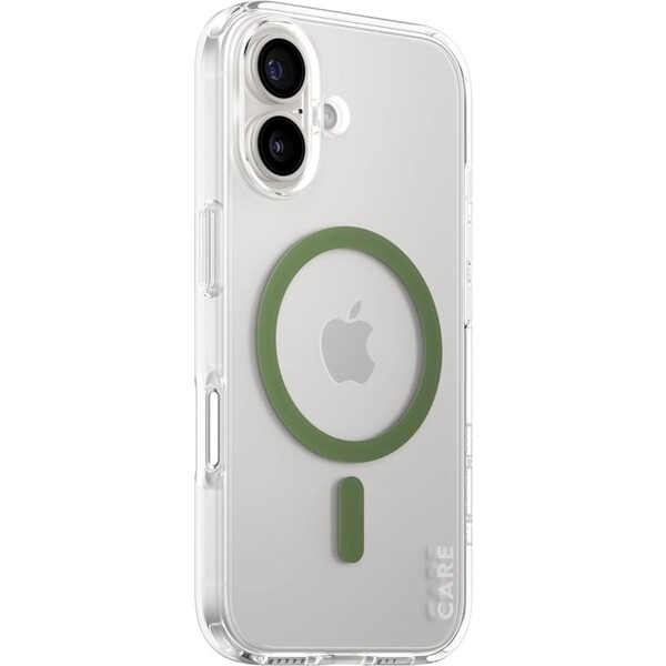 E-shop PanzerGlass® CARE kryt Apple iPhone 16 MagSafe Urban Combat číry/zelený