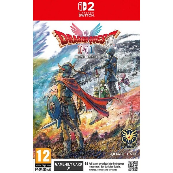Dragon Quest I & II HD-2D Remake (Code in Box) (Switch 2)