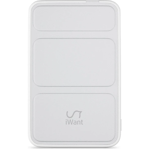 iWant MagSafe powerbanka 7000 mAh biela - Powerbanky - Obrázok V2U2000O01