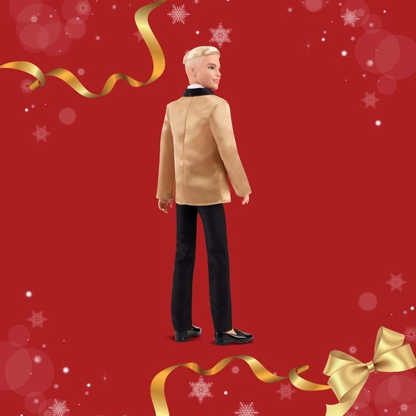 Vianočná bábika Mattel Barbie Signature 2025 Holiday - KEN BLOND - Hračky - Obrázok V30J000K01