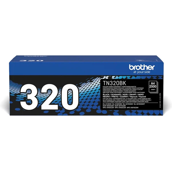 Brother TN320BK tonerová kazeta čierna - Tonery - Hlavný obrázok